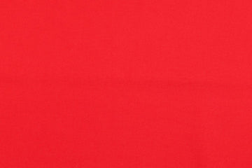 Baumwollwebware, Fahnentuch, uni, rot, 0,5 m